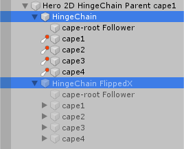 Hinge Chain 2D Hierarchy